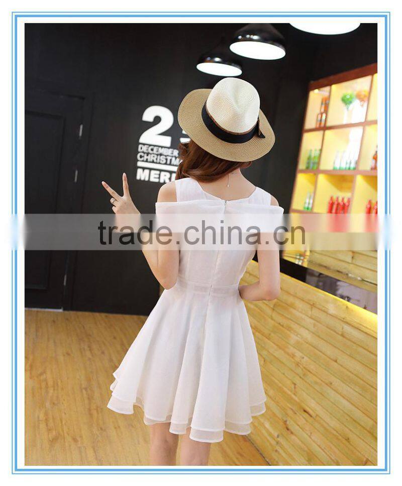 Online shopping elegant chiffon casual dresses designs