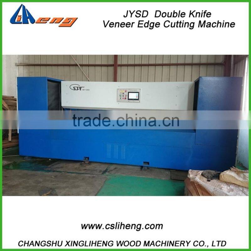 JYSD2800 Double Knife Veneer Edge Cutting Machine