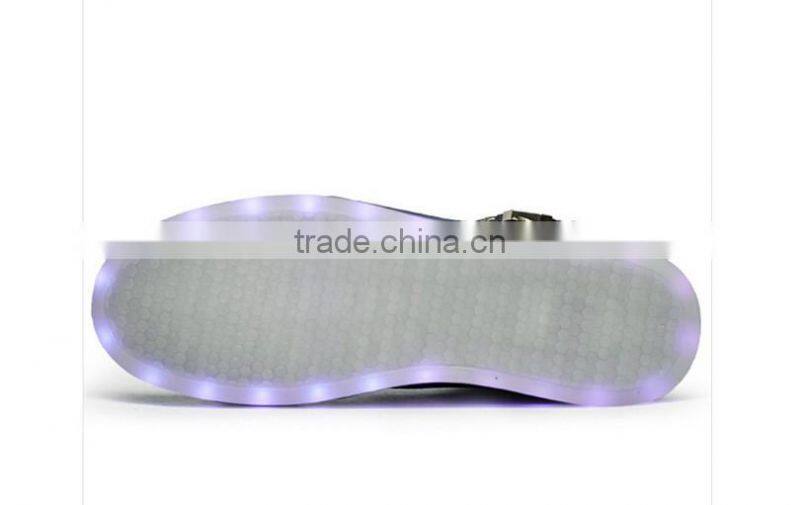 2016 New High Light UP Shoes Mens Shoes Led Schoenen Women Casual Men Luminous Shoes