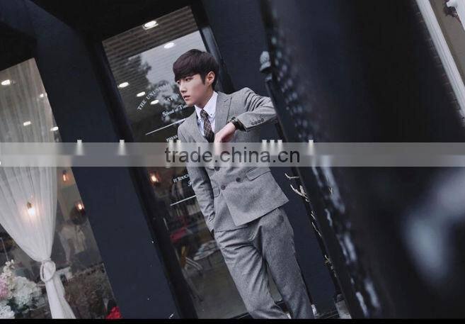 High quality and best workmanship newest style men suit from Shanghai