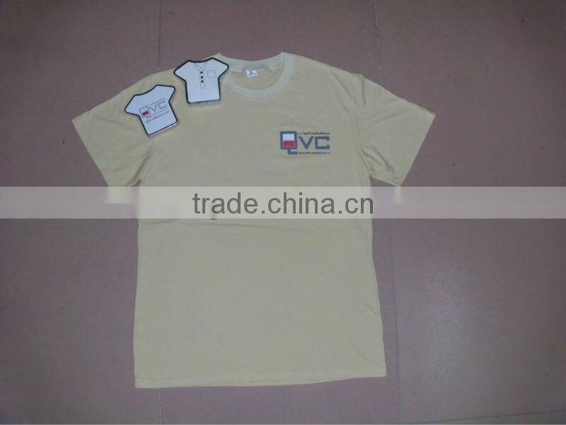 white compressed t shirt promotion printing