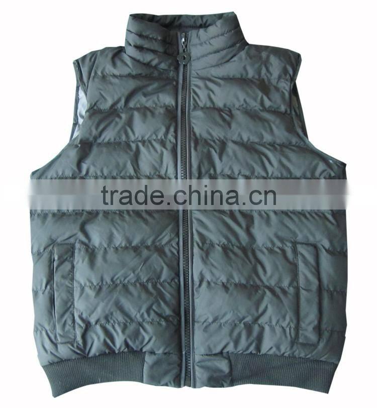 100% nylon fashion design women down vest