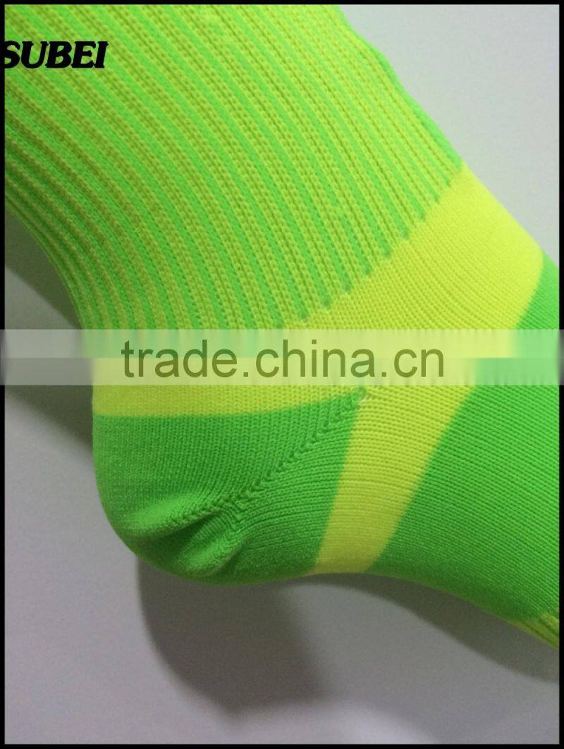 Florescence color 20-30 mm/hg sexy japanese sport running compression stocking