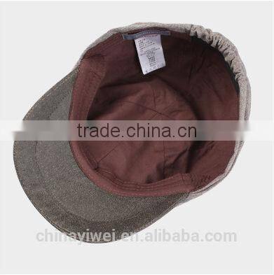 100% cotton breathable beret for men