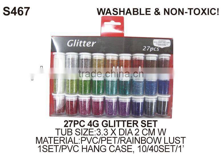 FOR CRAFT (S466) 27PC 4G GLITTER SET