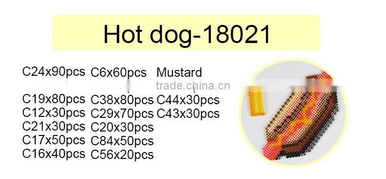 Diyfashion 5mm mini hama perler set with pegboard iron paper and twezzer toys fuse beads set 18021