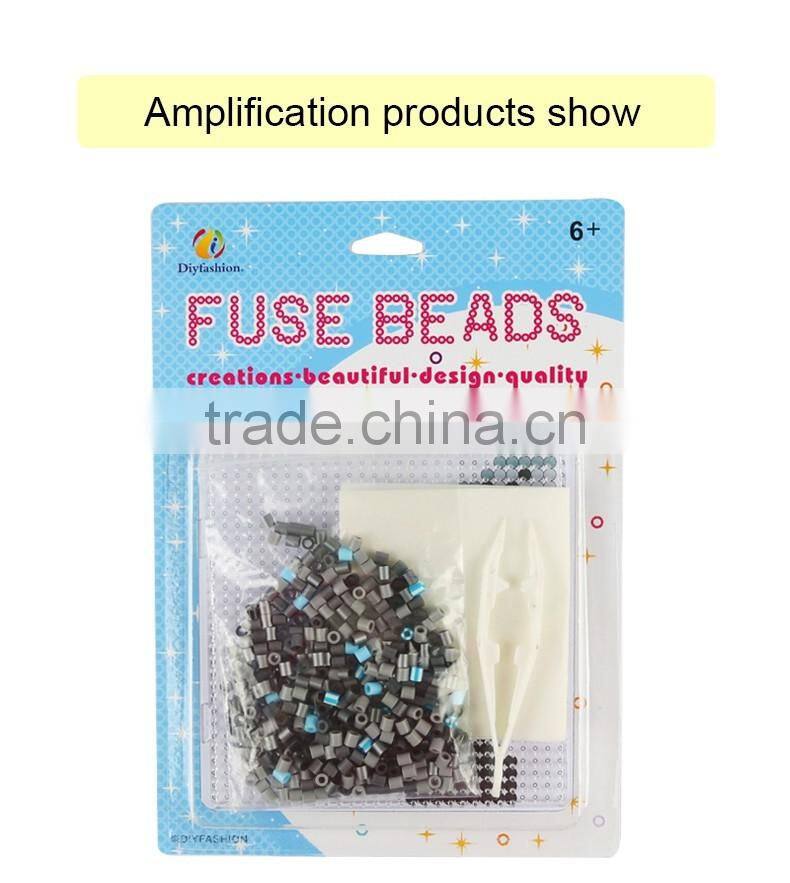 2017 Hot selling dirigible DIY education plastic hama fuse beads toys