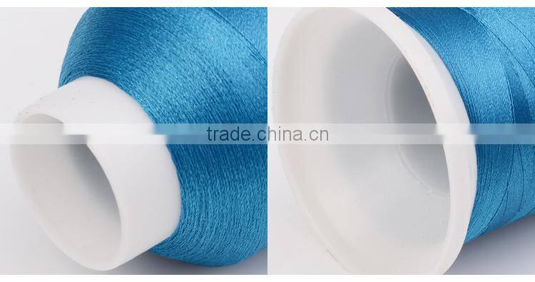 120D/2 100% Polyester embroidery thread for lace embroidery