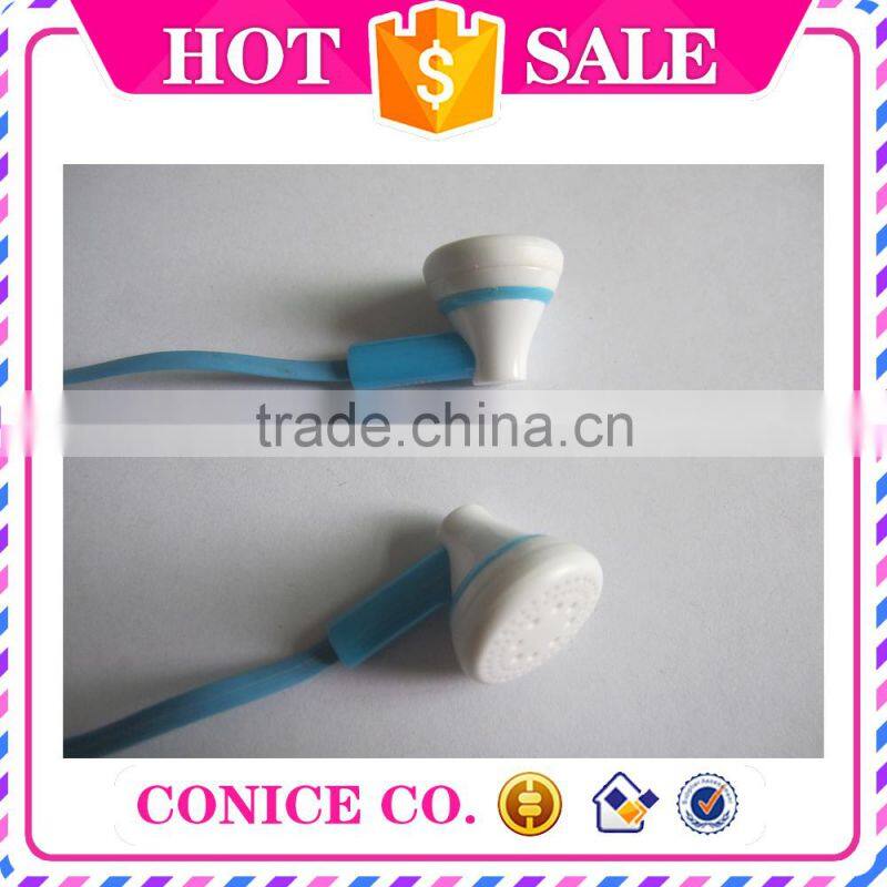 2015 Fashion earphone with mic price types of earphone for mobile with wired made in china