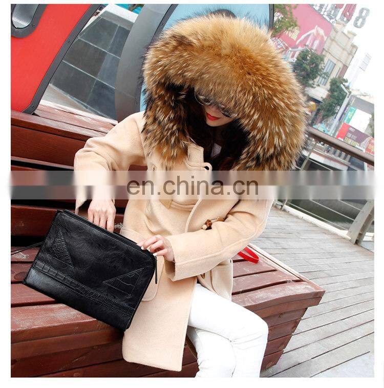 Newest Design China Factory Wholesale Women Winter Coat High Quality Japan Wool Coat