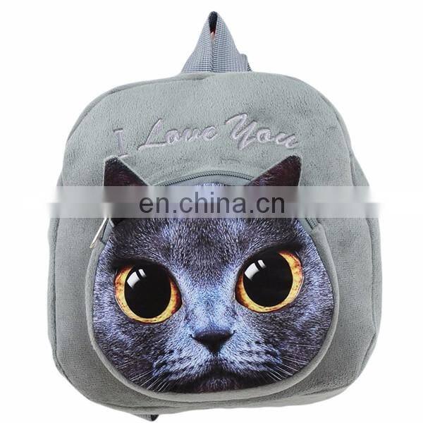 Halloween Spider Plush Backpacks 3D Plush Toys Backpacks Kids Cute Backpacks