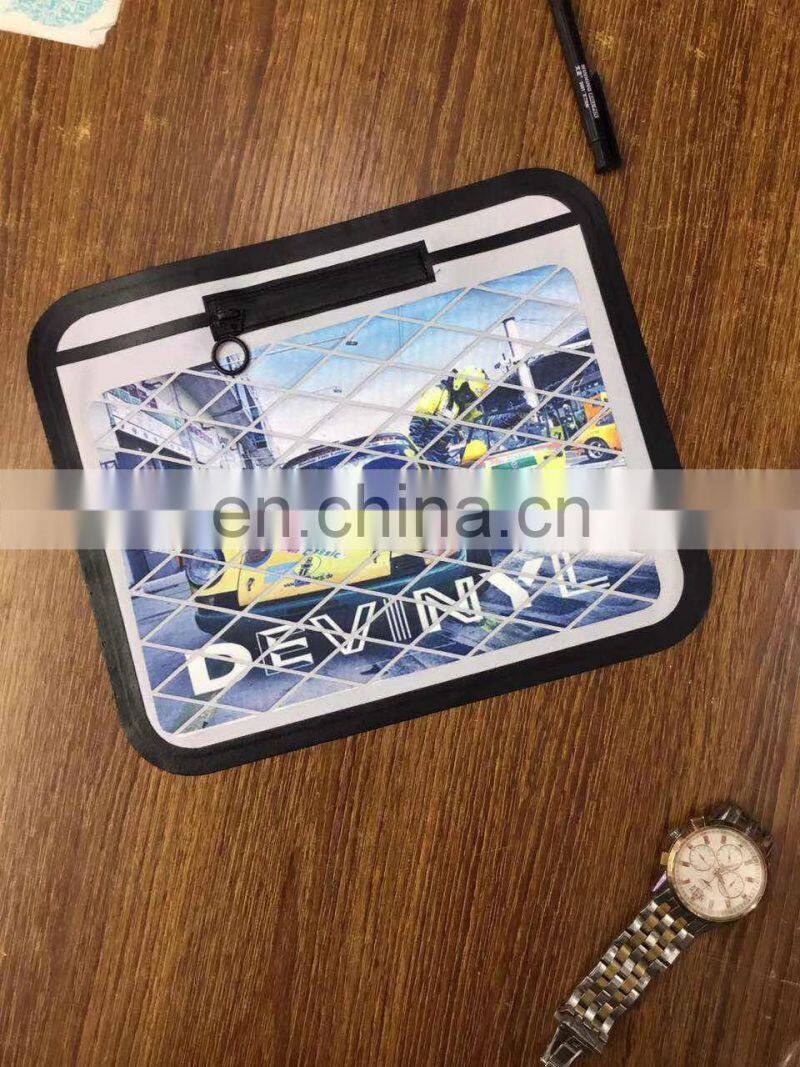 Print Fabric Applique patch with tassel