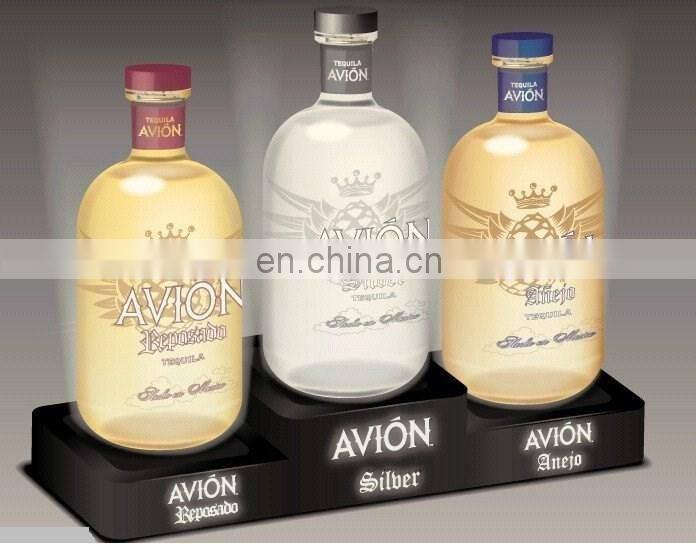 Bar Charming Counter LED Acrylic Wine Display