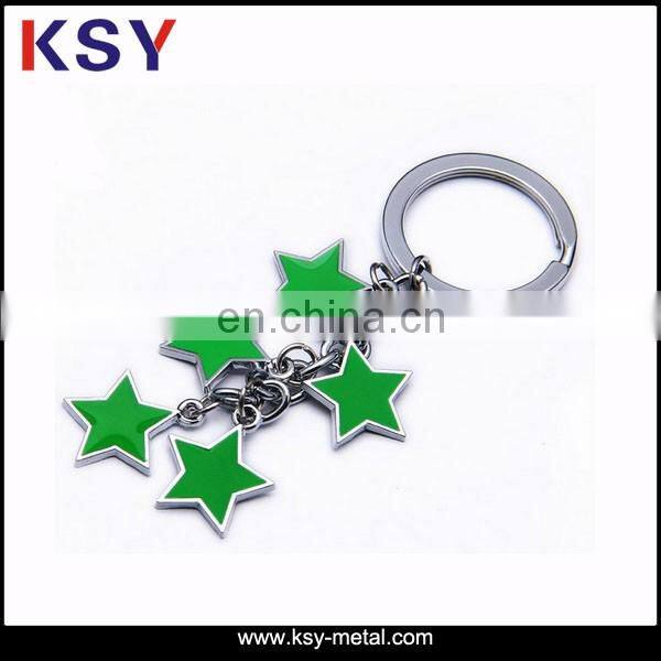 Fashion custom metal keychain with factory price