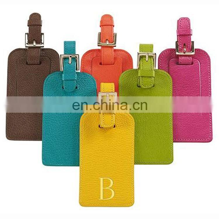 Wholesale zinc alloy custom silicone luggage tag/free printable luggage tag template/sublimation luggage factory