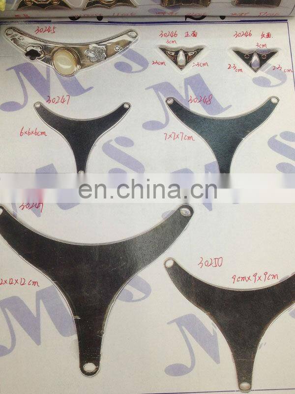 Fashion clothing metal label accesories sew on or pin on or nail on clothing bags or shoes