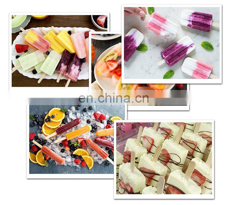 Commercial Paleta Ice Pop Popsicle Ice Lolly Making Machine For Sale