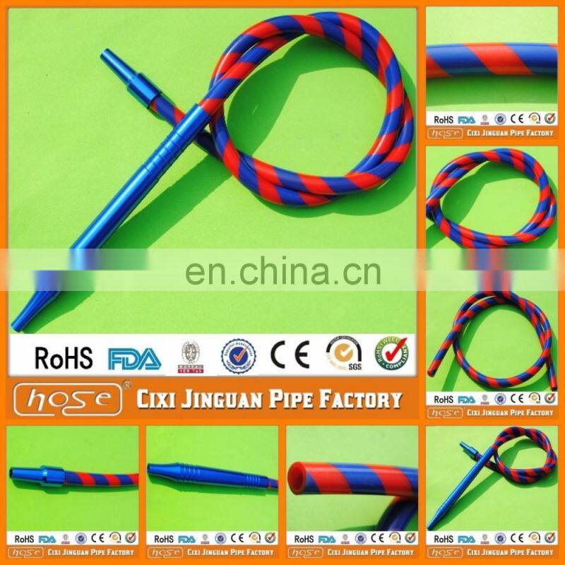 Alibaba Factory Supply Hookah Hose with Hookah Mouth Tips,Glass Hookah Hose
