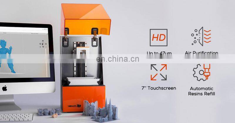 Resin Cubic 3D Printing Machine Dental Lab Casting Wax DLP SLA 3D Printer Machine