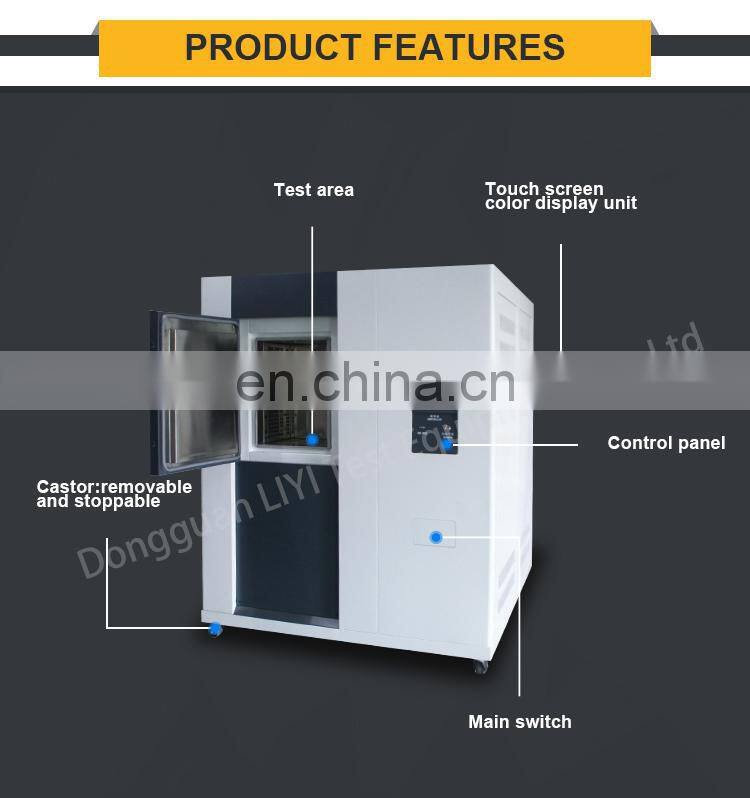 Toption high quality cold heat impact shock tester supplied by simulating climate