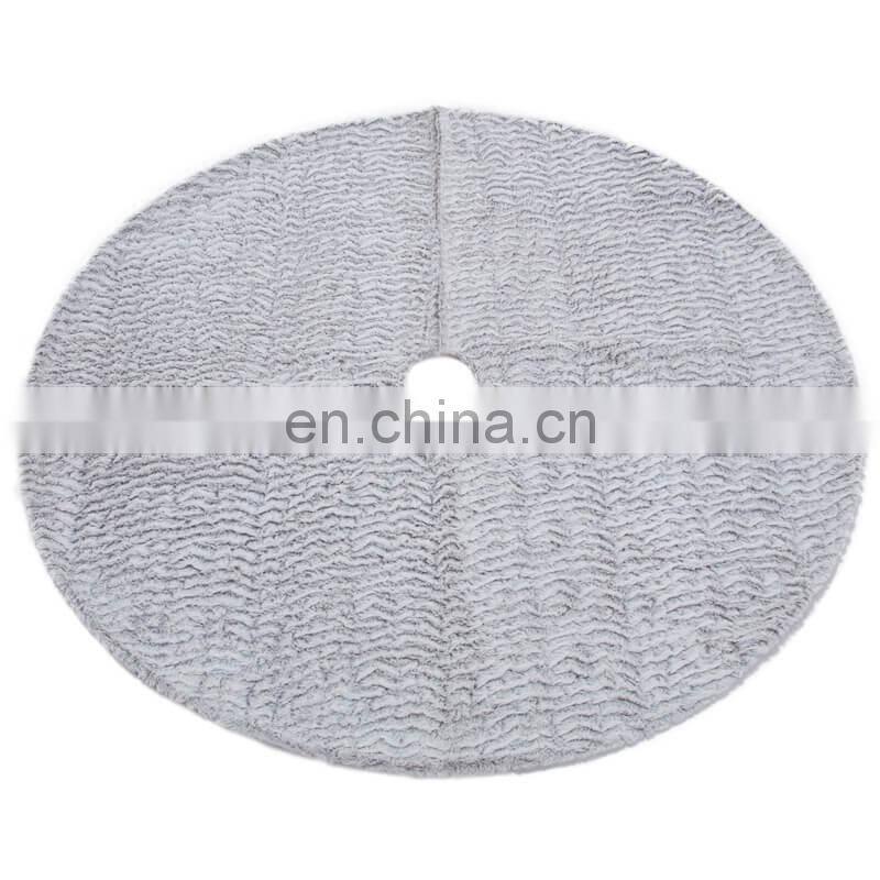 i@home Hotel shopping mall home decoration velvet wholesale christmas tree skirt