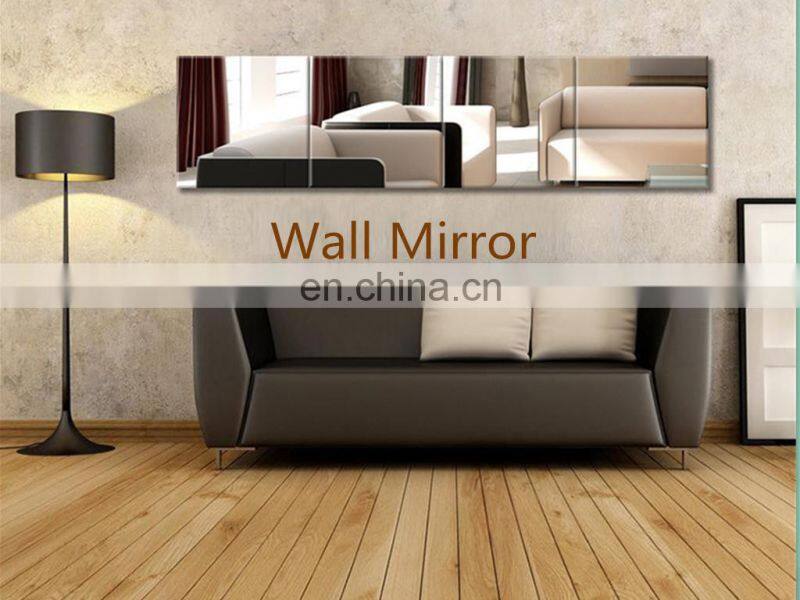 Frameless Wall Mirrors Small Oval Shape Round Rectangle Heart Shape Fan Shape Mirror with Bevelled Edge