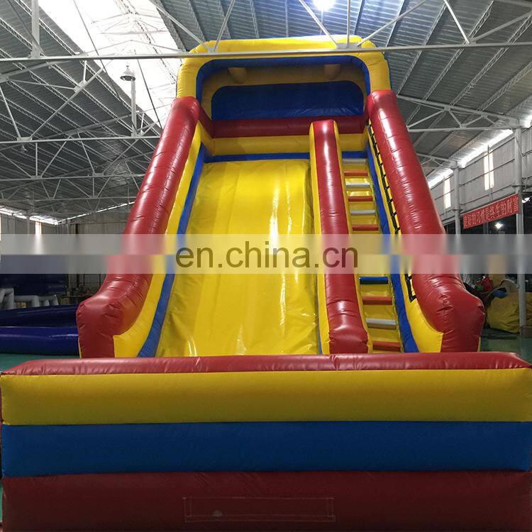 Outdoor High Quality Shark Double Lane Inflatable Slide Inflatable Mini Playground Water Slide For Sales
