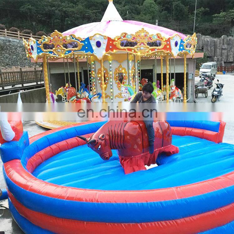 children's amusement machines fun fair rides attraction bull