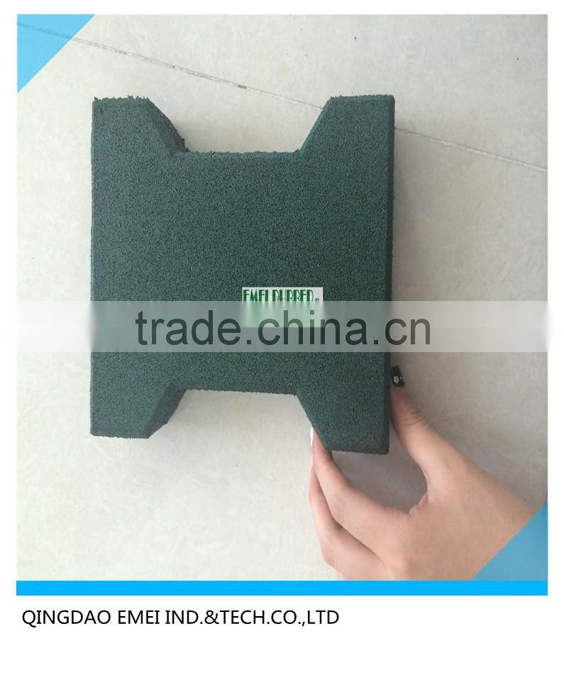 Driveway Recycled Rubber Paver