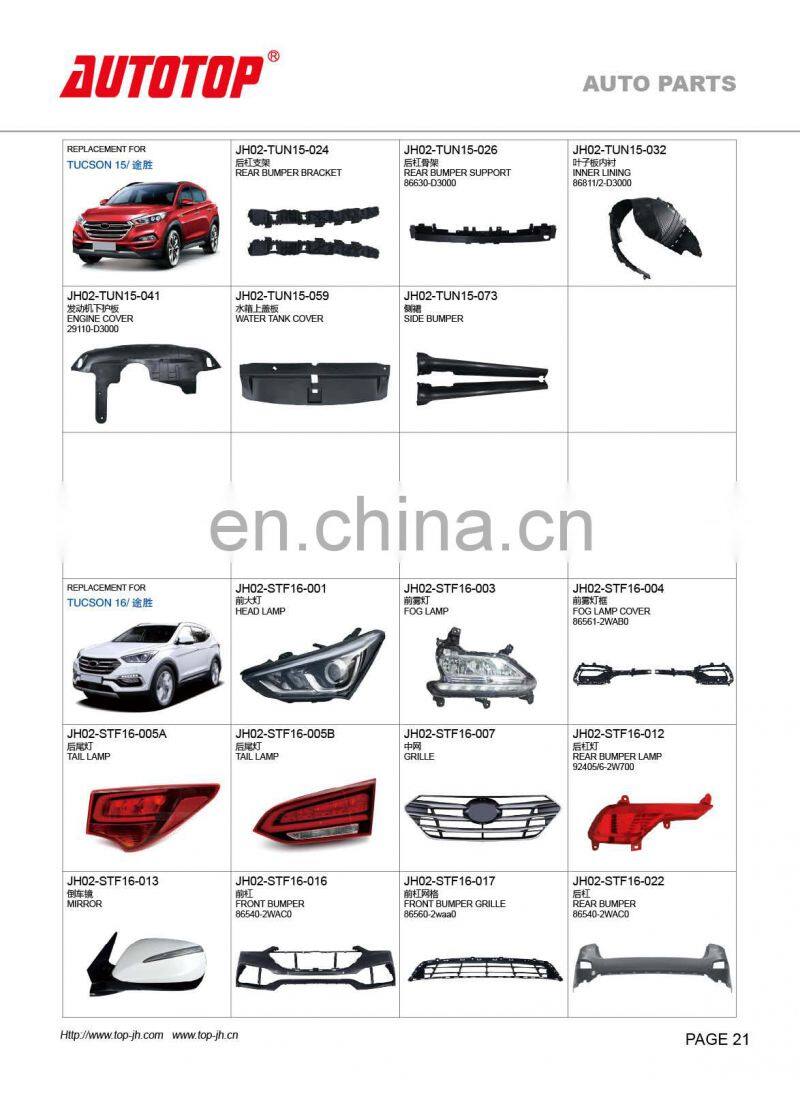 CARVAL/JH/AUTOTOP AUTO PARTS FOR TUC SON 2015/2016