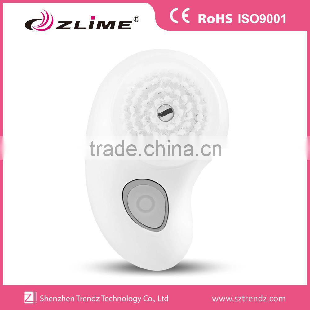 Zlime skin facial cleaning washing massage brush device