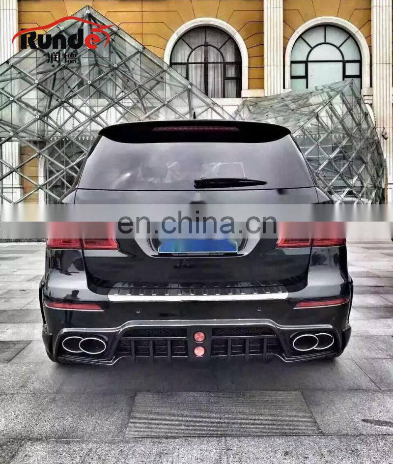 RD Good Quality FRP Material WD Style Wide Car Body Kit For Mercedes BENZ ML X166 body kit