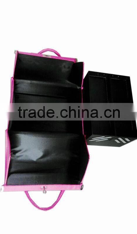 aluminum frame waterproof shell cd presentation cases with cd bag inside