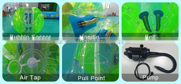 Outdoor Sports Inflatable Bumper Ball Zorbing Soccer Bubble Ball Hamster Ball