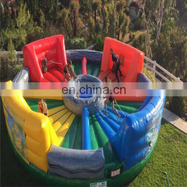 Factory price inflatable sport game inflatable meltdown game for kid outdoor sports