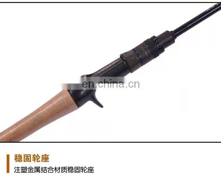 premium OEM ODM custom logo genuine deep sea large big fish pure carbon fiber factory price outdoor surf casting fishing rod
