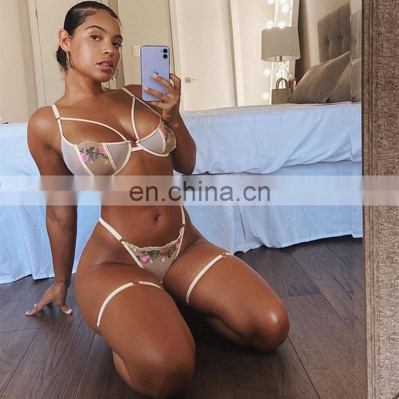 Tight Underwear Set Lingerie Set With Robe