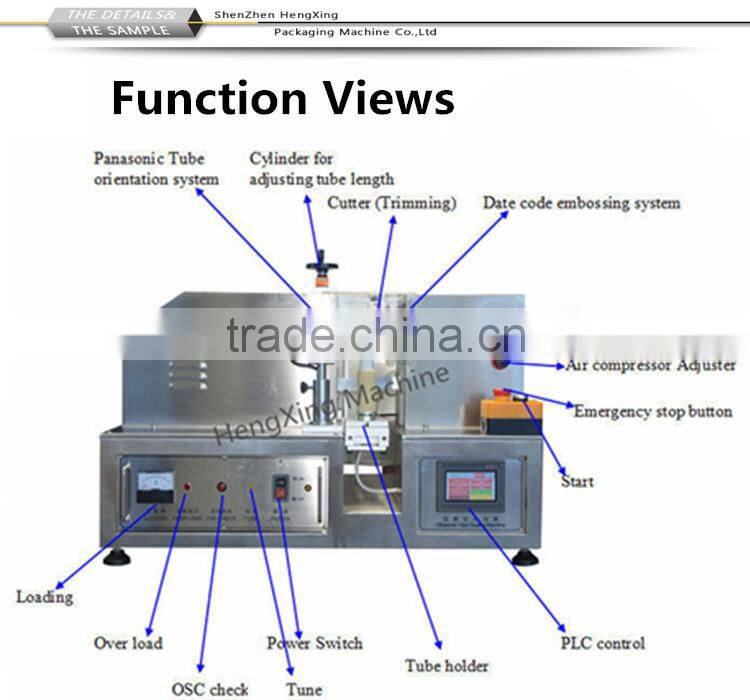 Toothpaste Tube Packaging Ultrasonic Tube Sealing Machine