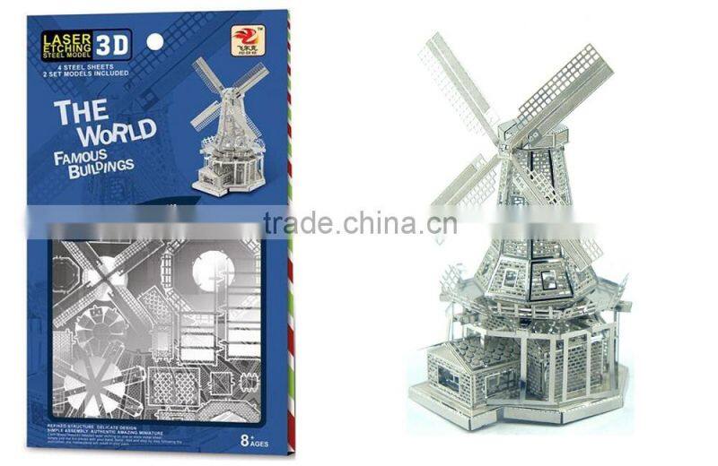 2014 New Product ! Physics 3D metal puzzle building puzzle maker ,brain teaser