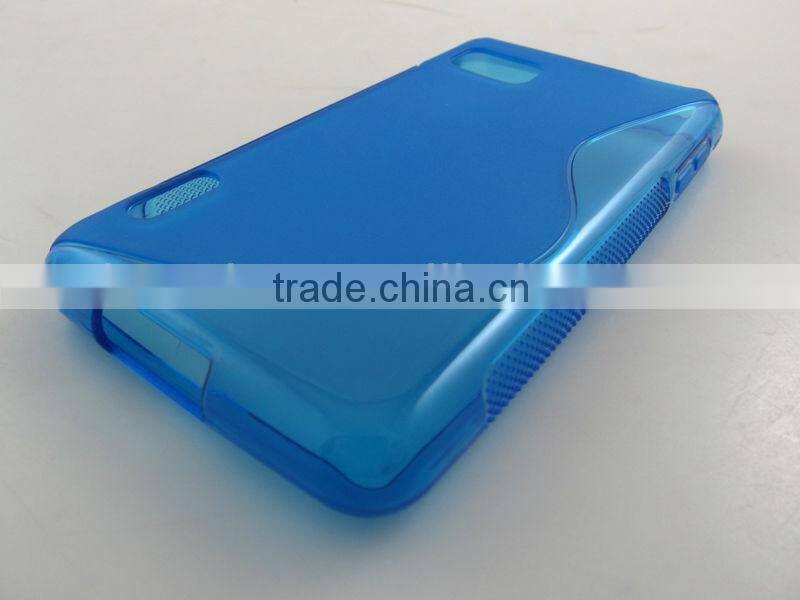 for LG VM720 cell phone case LS720 wave curve