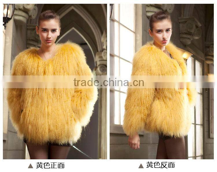 mongolia lamb fur