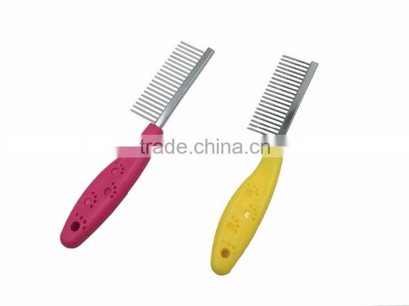 Dog Grooming Hair Brush Self-Cleaning Pet Comb pet grooming brush
