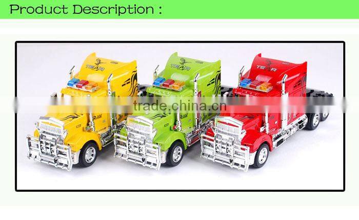 2015 new products friction plastic truck toy