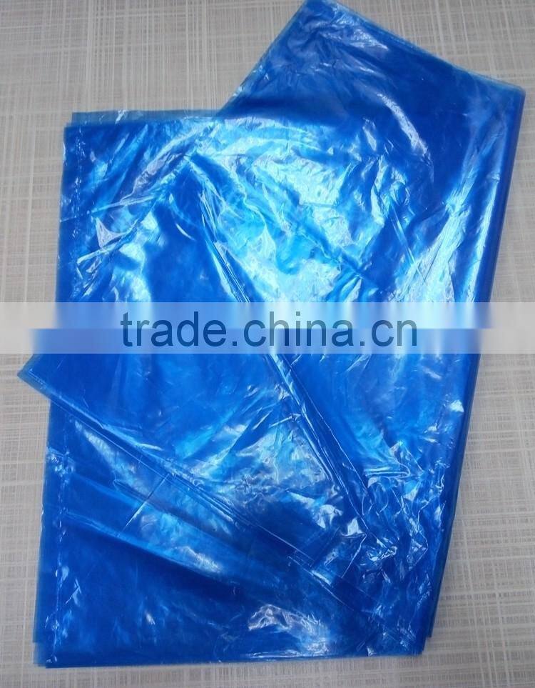 wholesale customized HDPE flat colorful plastic trash bag/garbage bag/disposable bag