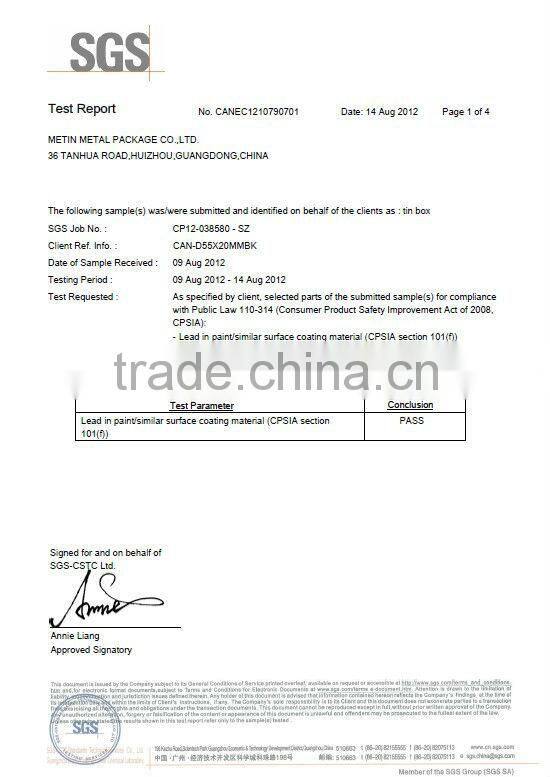 hot sale logo customized tea tin canister/ tea canister/ canister