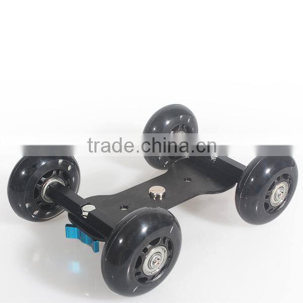 Table Top Dolly Mini Car Skater Track Slider Super Mute for DSLR Camera Camcorder Video