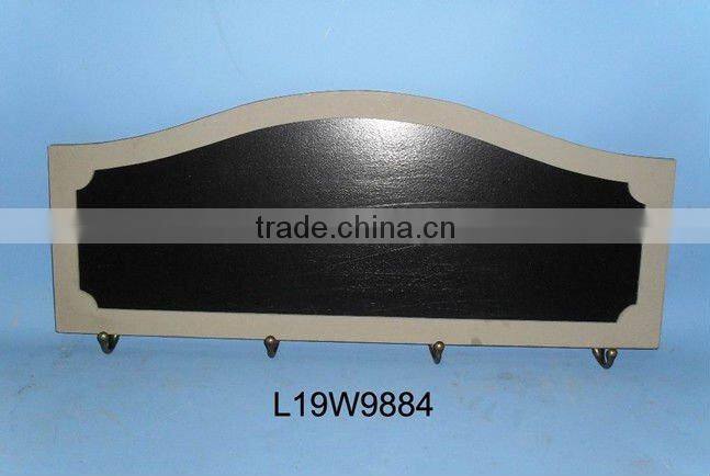 wood standing blackboard