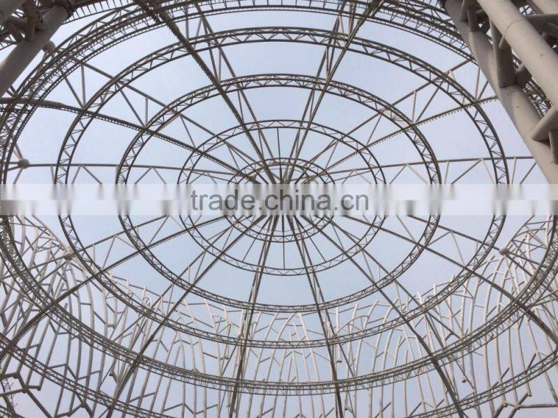 qualified design steel construction structure football stadium