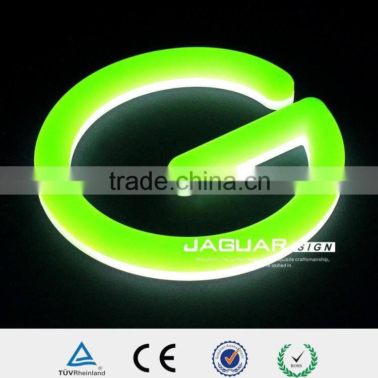 innovative Chinese production decorative acrylic led neon light up letter sign E shop Alibaba