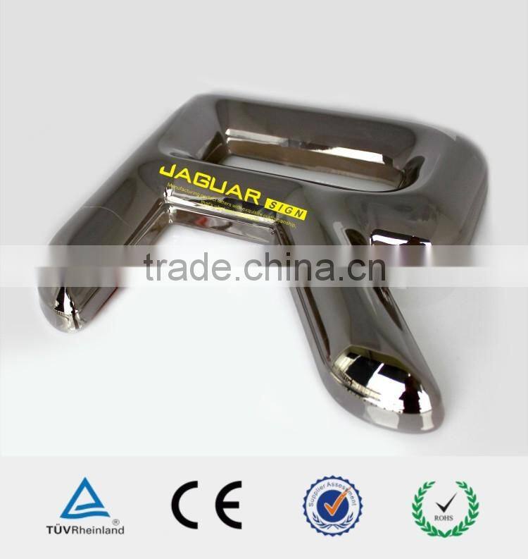 plastic shop decoration blister lighted letter sign